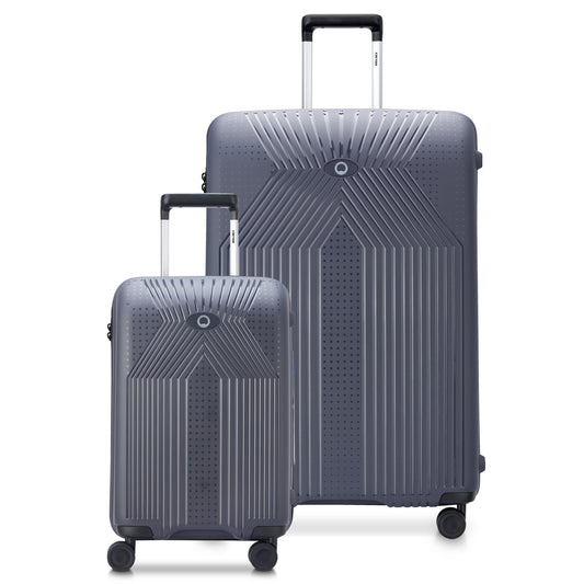 KIT 2 MALAS (P/G) - ORDENER - CINZA ESCURO