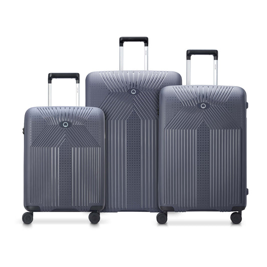 KIT 3 MALAS (P/M/G) - ORDENER - CINZA ESCURO