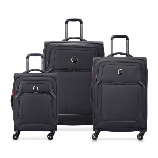 KIT 3 MALAS (P/M/G) - OPTIMAX LITE - PRETA