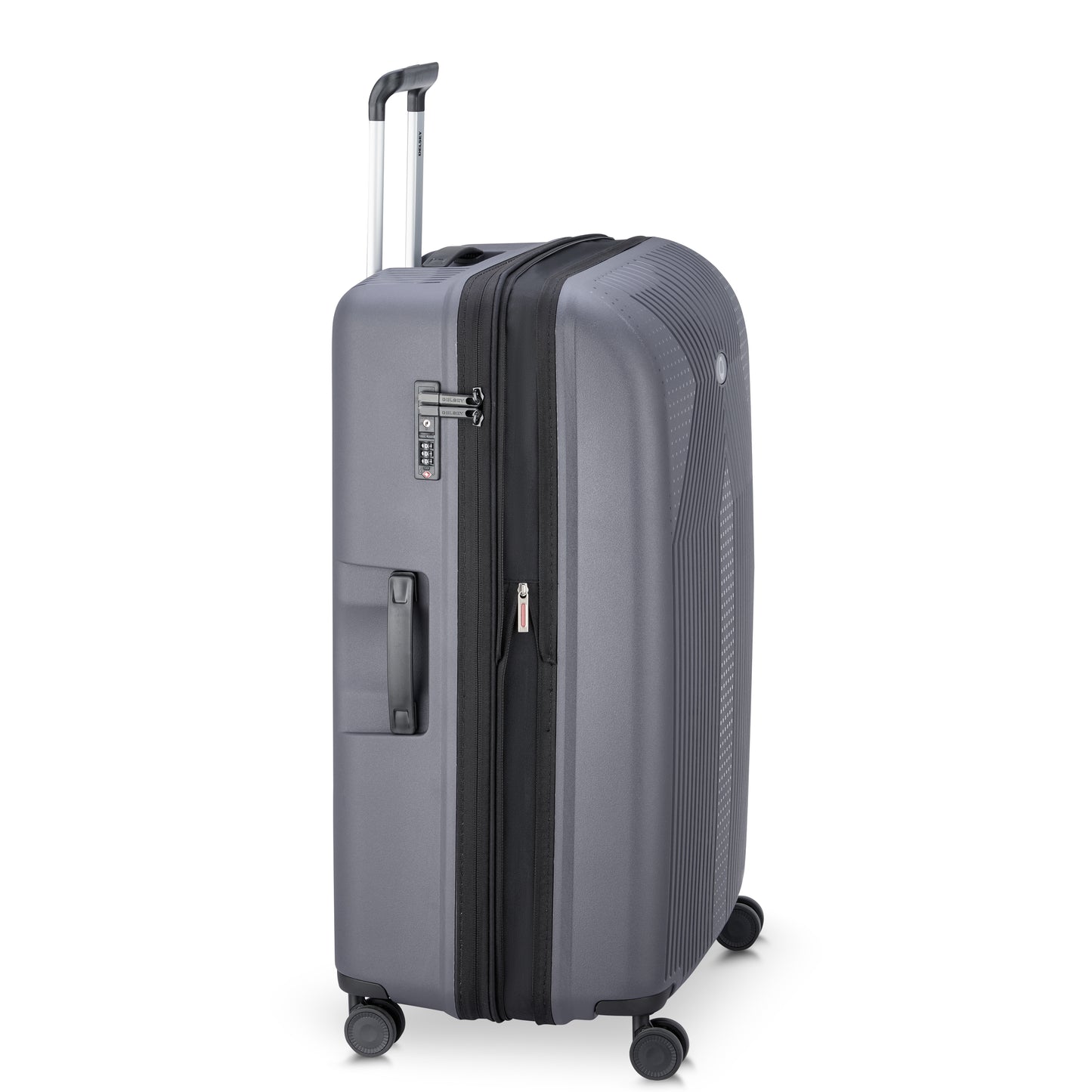 MALA GRANDE EXPANSÍVEL - ORDENER CINZA ESCURO