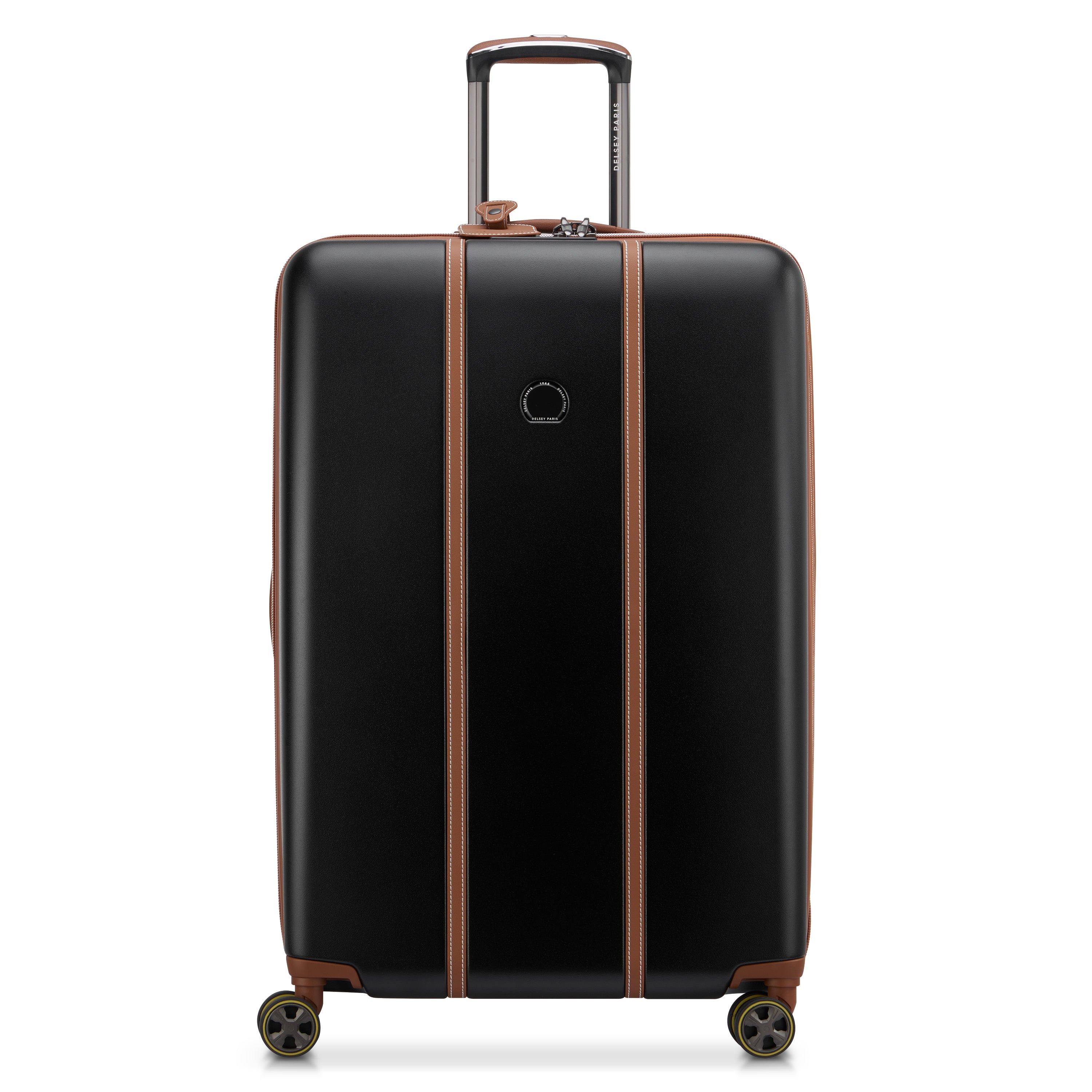 Mala Grande Expansível Cadence Preto 112L - Antifurto TSA | DELSEY