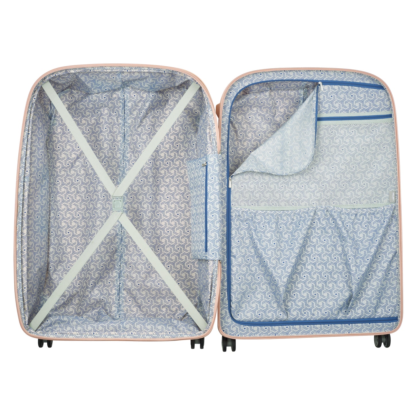 MALA GRANDE EXPANSÍVEL - CLAVEL FRAMBOESA