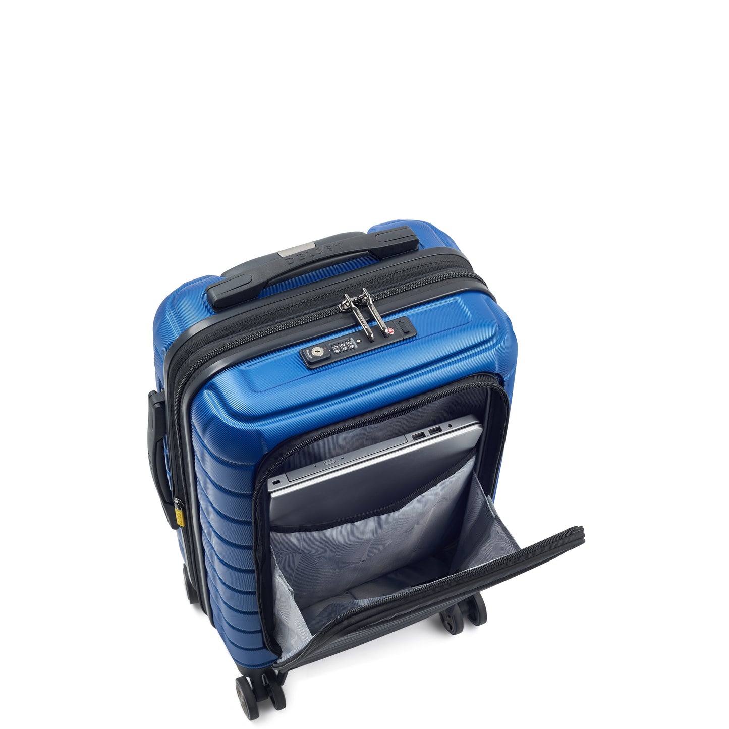 MALA BORDO EXPANSÍVEL COM PORTA NOTEBOOK - SHADOW 5.0 AZUL ESCURO