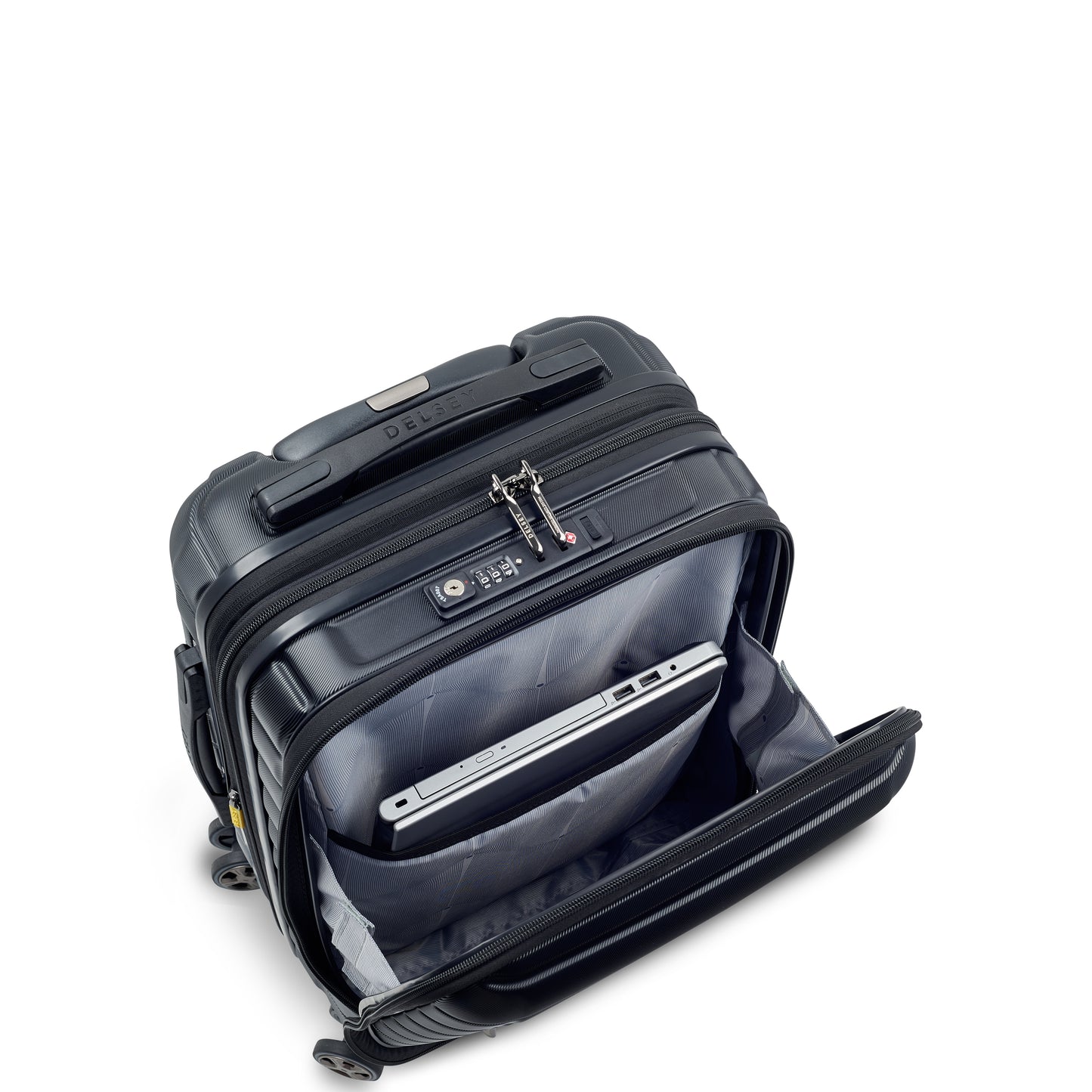 MALA BORDO EXPANSÍVEL COM PORTA NOTEBOOK - SHADOW 5.0 PRETO