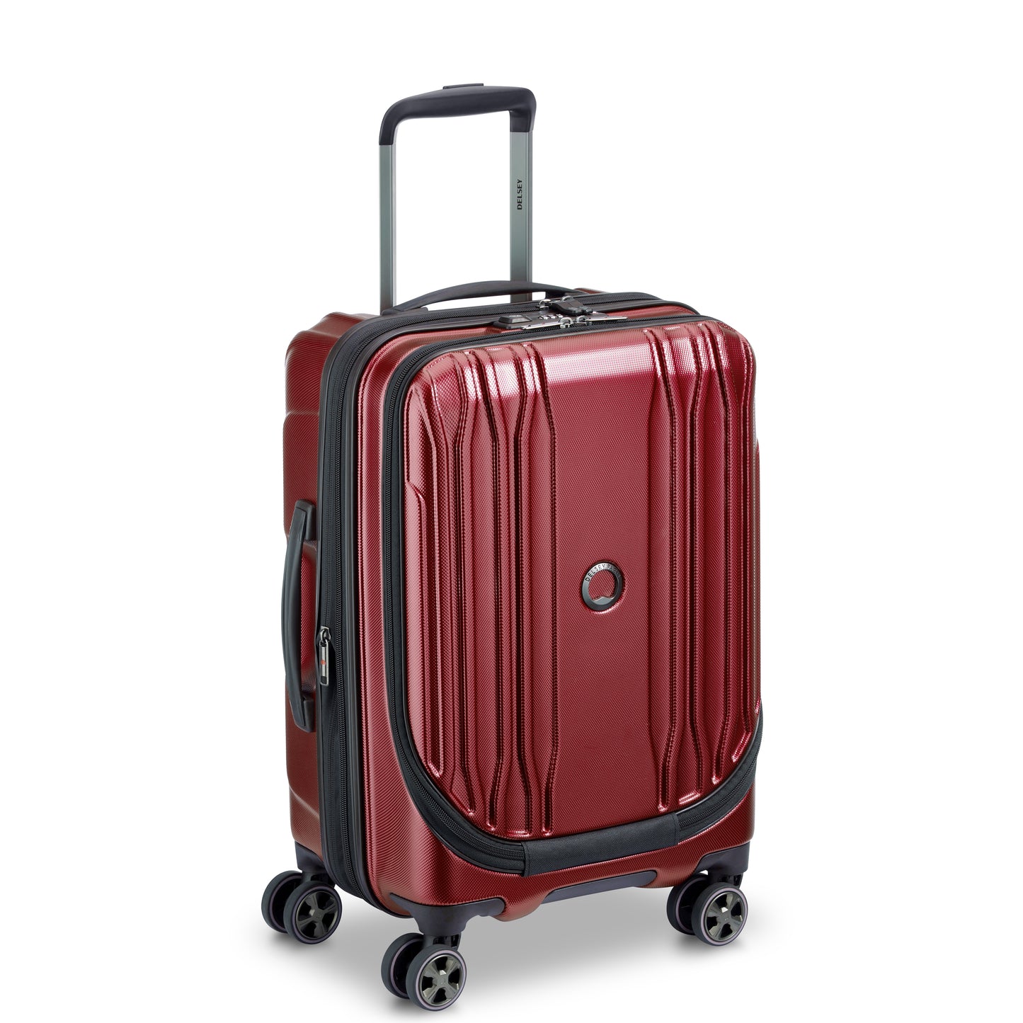 MALA BORDO EXPANSÍVEL COM PORTA NOTEBOOK - ECLIPSE DLX VERMELHO