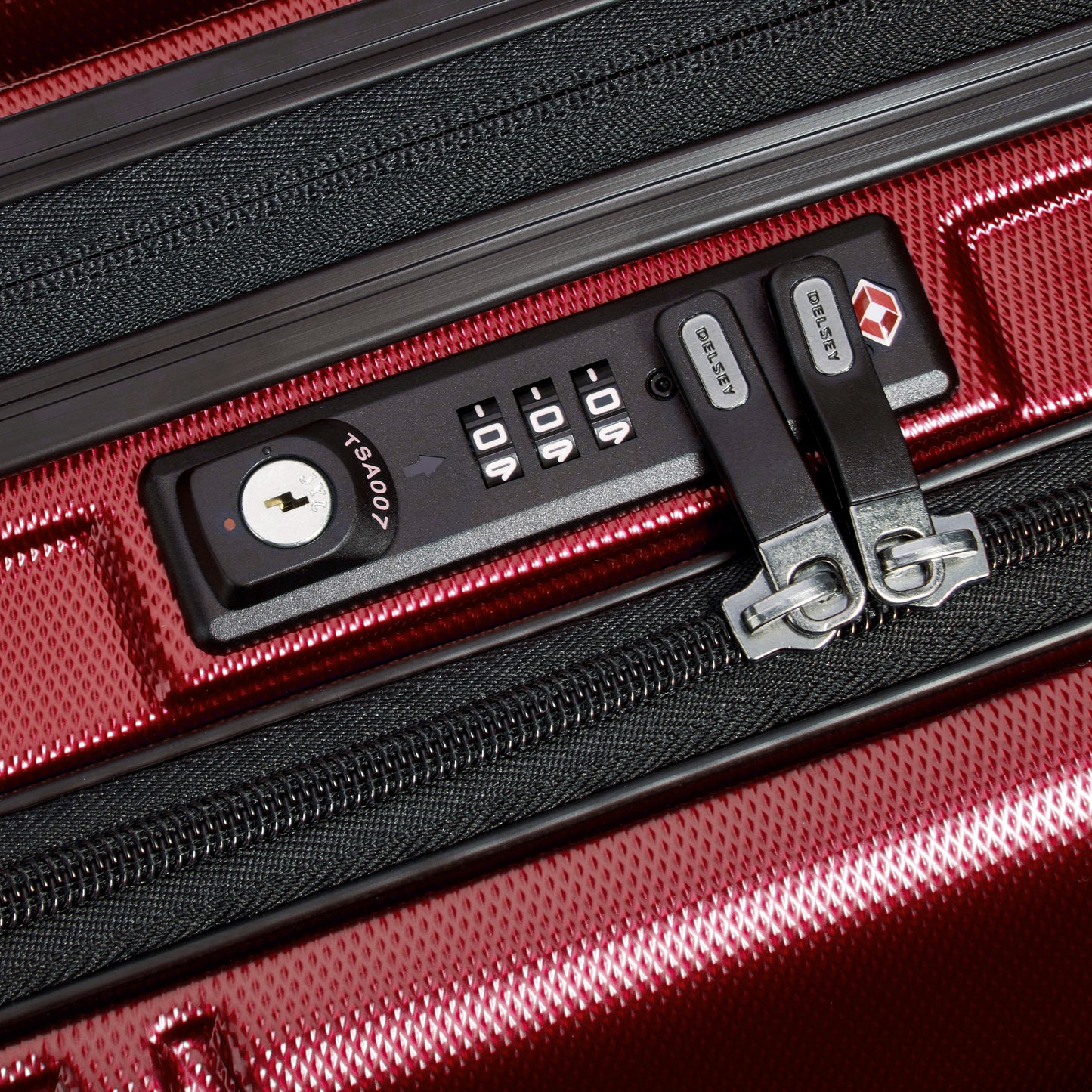 MALA BORDO EXPANSÍVEL COM PORTA NOTEBOOK - ECLIPSE DLX VERMELHO
