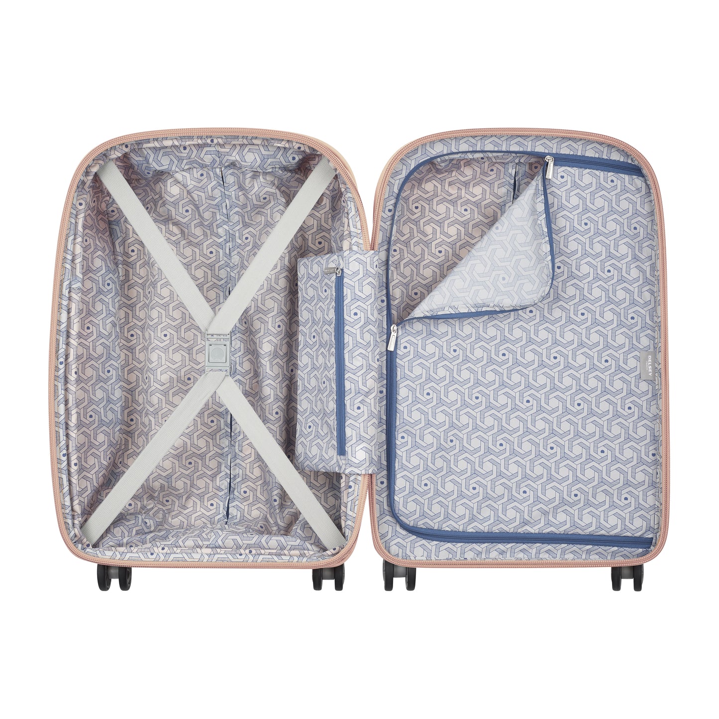 MALA BORDO EXPANSÍVEL - CLAVEL FRAMBOESA