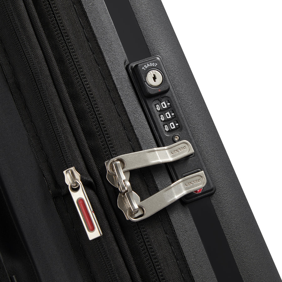 MALA BORDO EXPANSÍVEL - CLAVEL PRETO