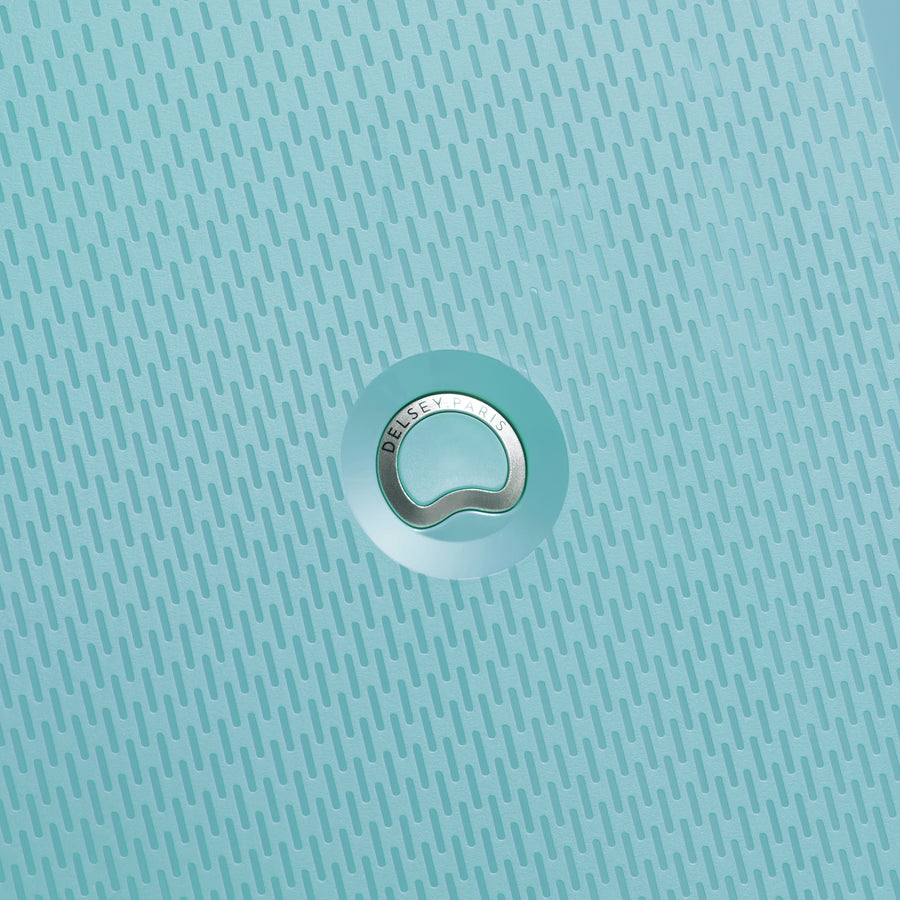 MALA BORDO EXPANSÍVEL - CLAVEL TURQUESA