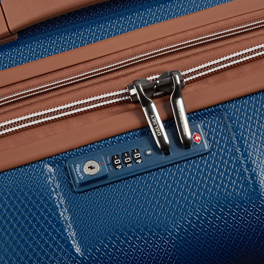 MALA GRANDE EXPANSÍVEL - ST TROPEZ AZUL ESCURO