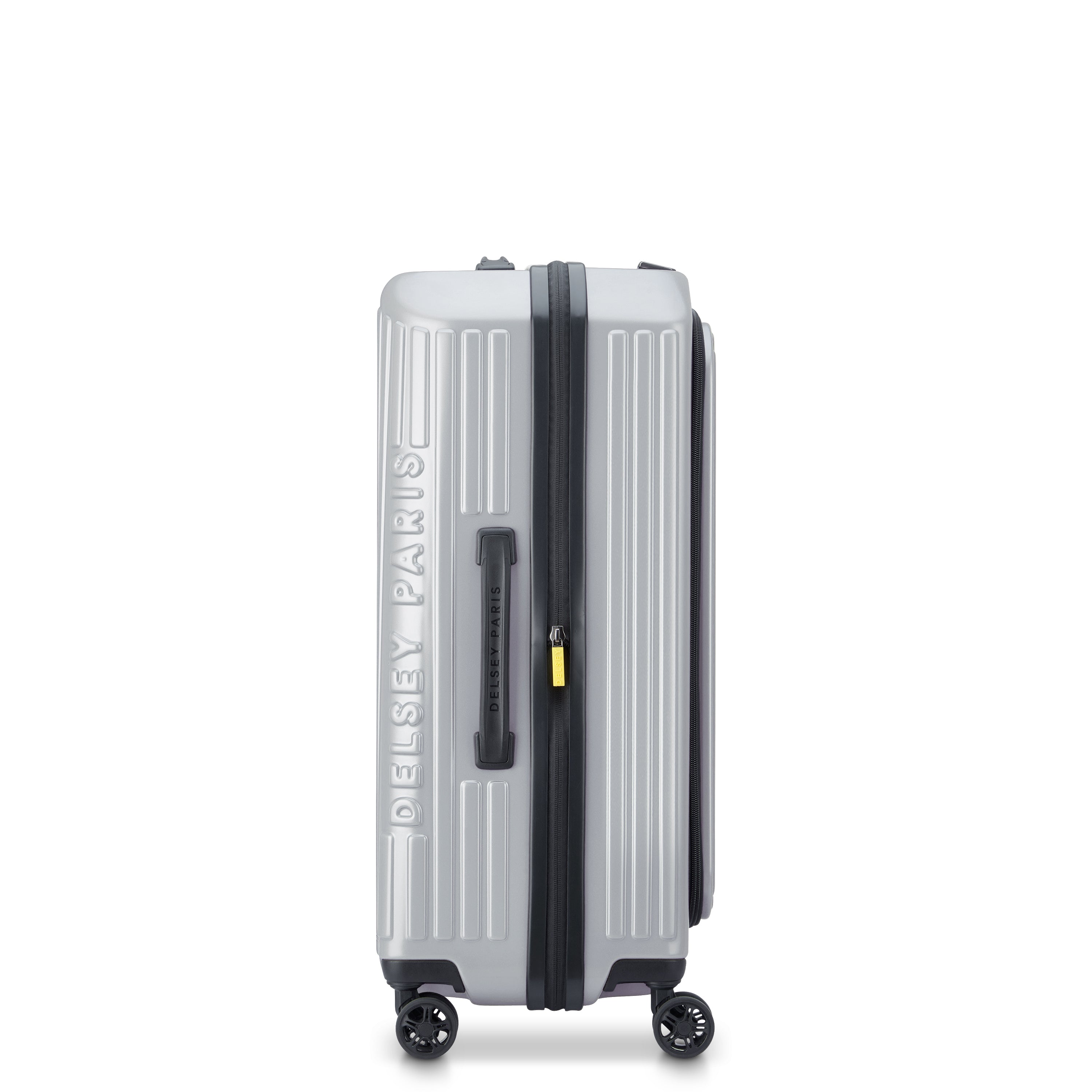 DELSEY 
デルセー　スーツケース　110L Mala Média Front Opening Securitime Zip Cinza - DELSEY | TSA 4