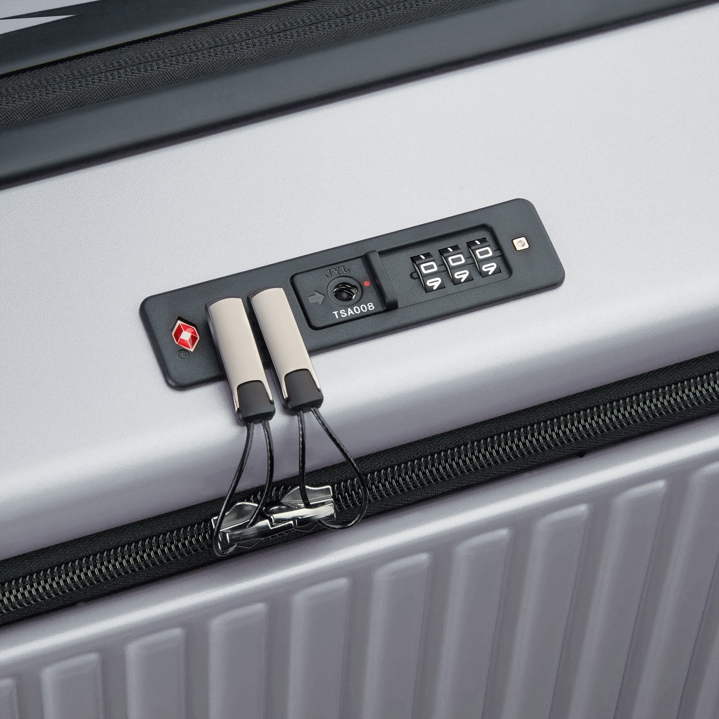 MALA MEDIA EXPANSÍVEL - SECURITIME ZIP CINZA