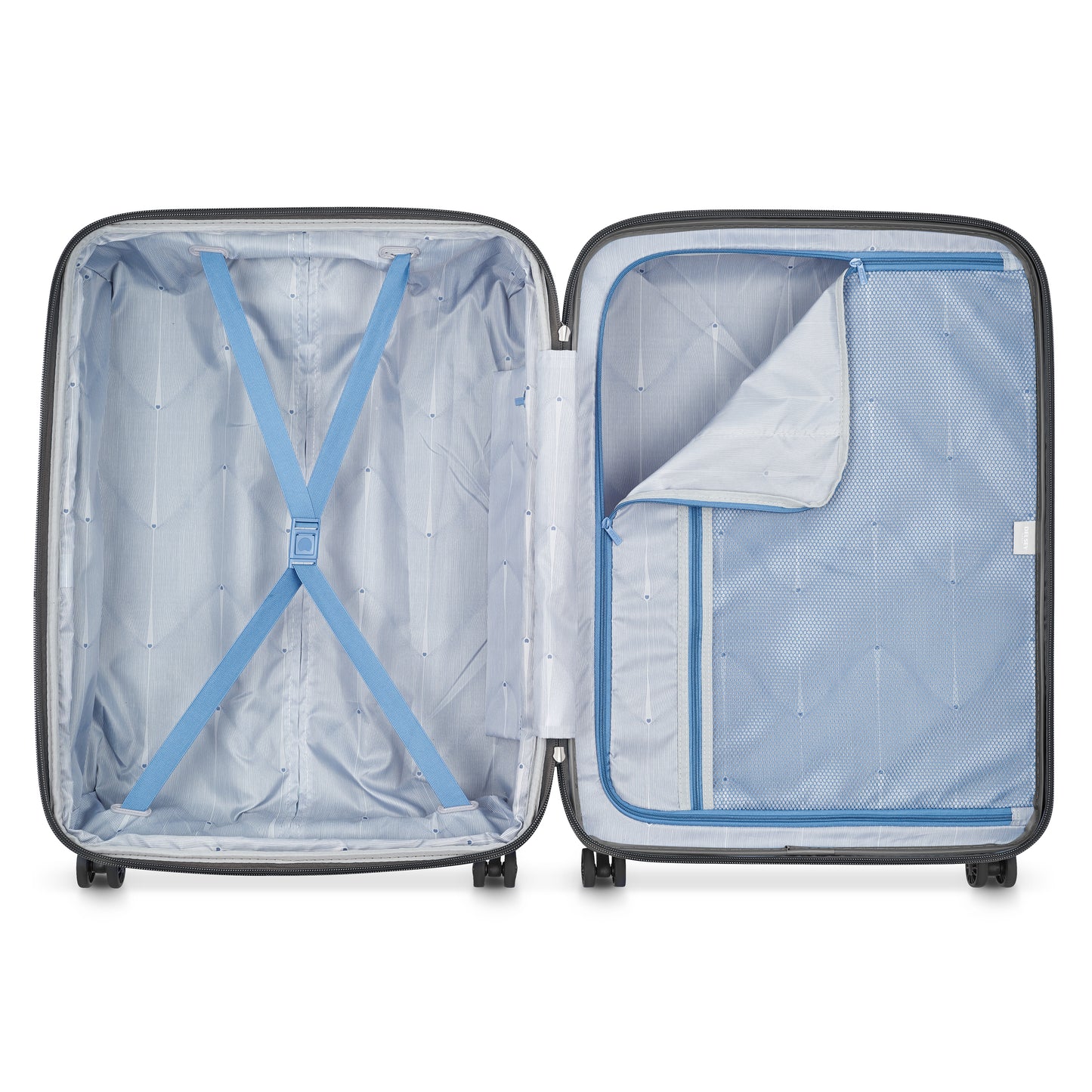 MALA MEDIA EXPANSÍVEL 70 CM 4 RODAS - FREESTYLE CINZA ESCURO