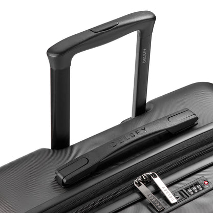 MALA MEDIA EXPANSÍVEL 68 CM 4 RODAS DUPLAS - AIR ARMOUR PRETO