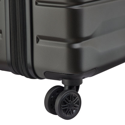 MALA MEDIA EXPANSÍVEL 68 CM 4 RODAS DUPLAS - AIR ARMOUR PRETO