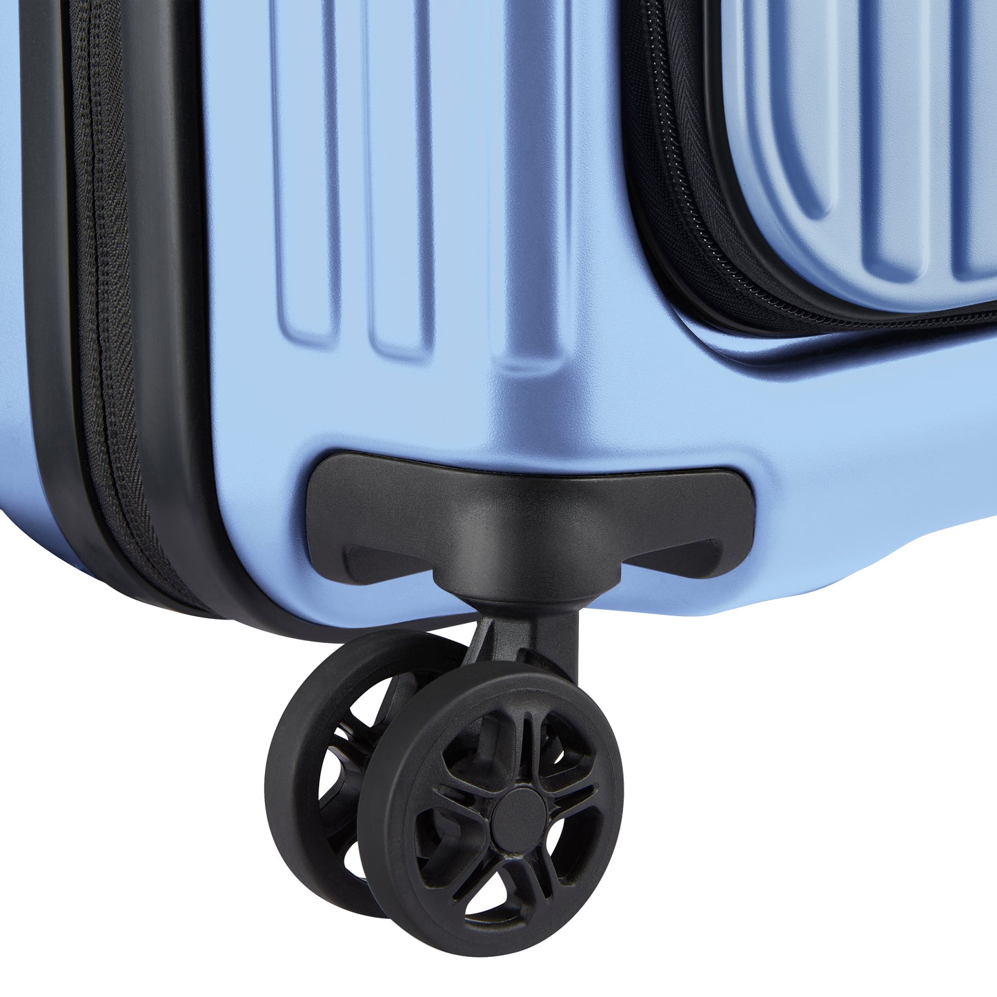 MALA BORDO EXPANSÍVEL - SECURITIME ZIP AZUL CLARO