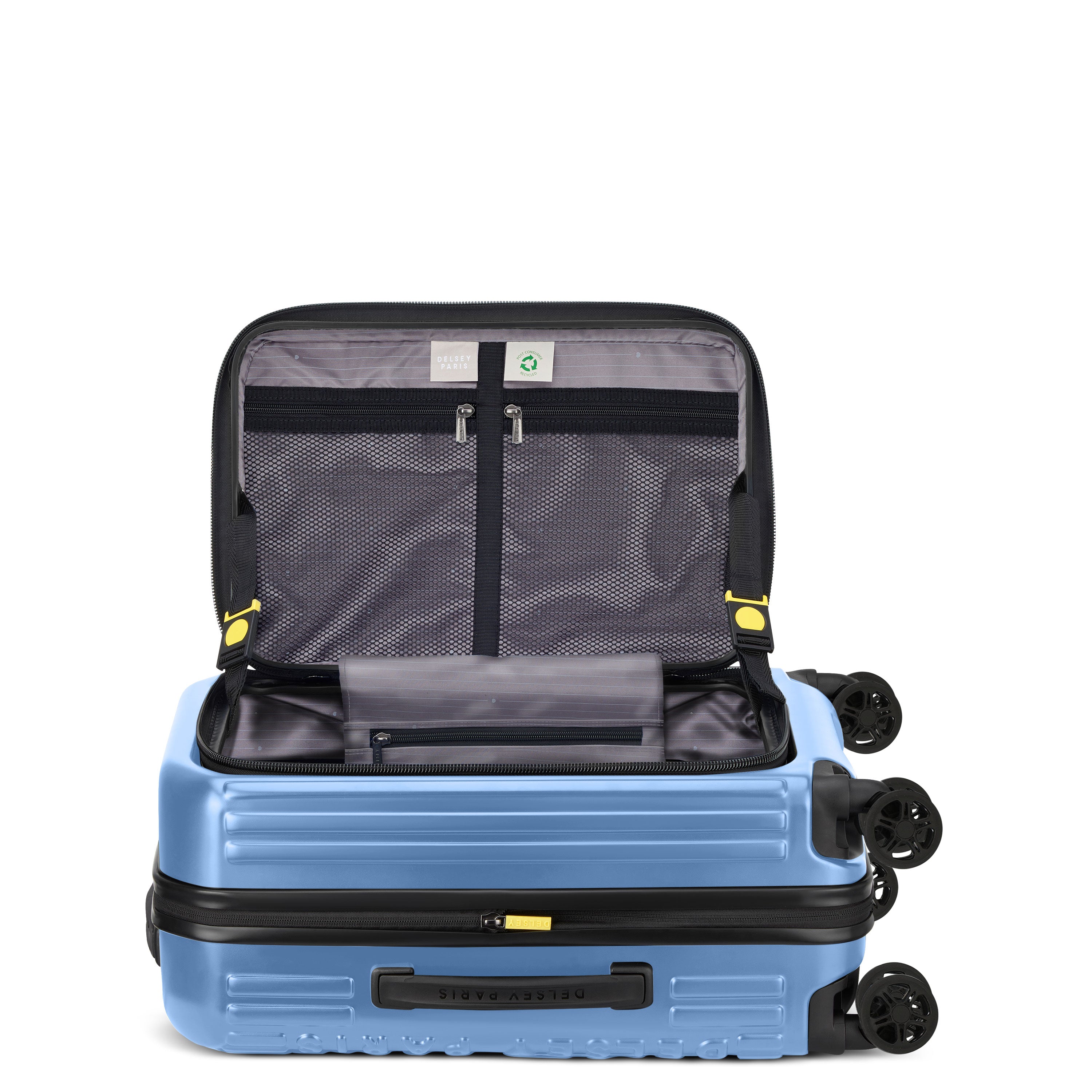 DELSEY 
デルセー　スーツケース　110L Mala Média Front Opening Securitime Zip Cinza - DELSEY | TSA 4