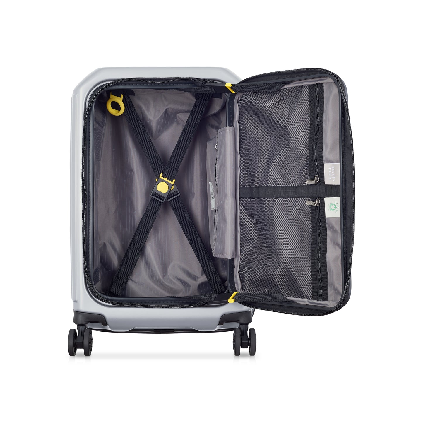 MALA BORDO EXPANSÍVEL - SECURITIME ZIP CINZA