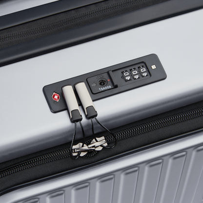 MALA BORDO EXPANSÍVEL - SECURITIME ZIP CINZA