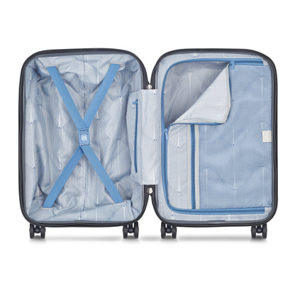 MALA BORDO EXPANSÍVEL 55 CM 4 RODAS - FREESTYLE CINZA ESCURO