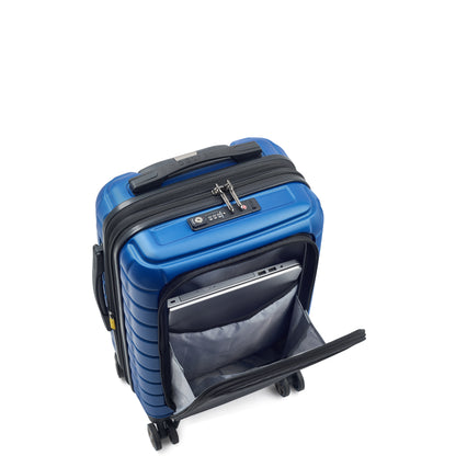 MALA BORDO EXPANSÍVEL COM PORTA NOTEBOOK - SHADOW 5.0 AZUL ESCURO