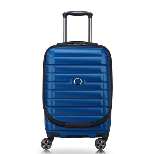MALA BORDO EXPANSÍVEL COM PORTA NOTEBOOK - SHADOW 5.0 AZUL ESCURO