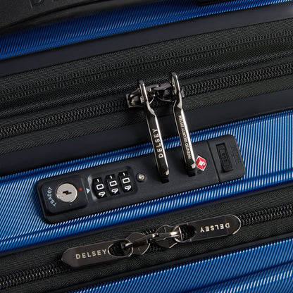 MALA BORDO EXPANSÍVEL COM PORTA NOTEBOOK - SHADOW 5.0 AZUL ESCURO