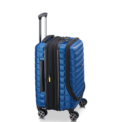 MALA BORDO EXPANSÍVEL COM PORTA NOTEBOOK - SHADOW 5.0 AZUL ESCURO