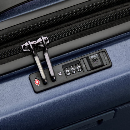 MALA BORDO EXPANSÍVEL COM PORTA NOTEBOOK - TURENNE 2.0 AZUL ESCURO