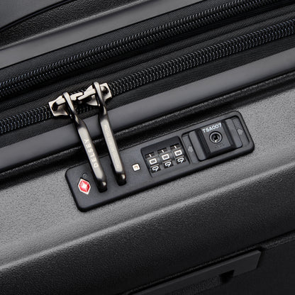 MALA BORDO EXPANSÍVEL COM PORTA NOTEBOOK - TURENNE 2.0 PRETO