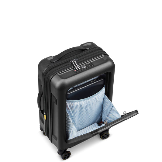 MALA BORDO EXPANSÍVEL COM PORTA NOTEBOOK - TURENNE 2.0 PRETO