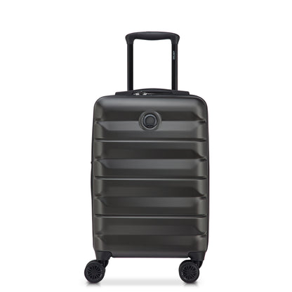 MALA BORDO EXPANSÍVEL 55 CM 4 RODAS DUPLAS - AIR ARMOUR PRETO