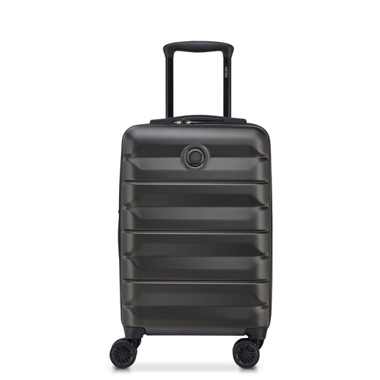 MALA BORDO EXPANSÍVEL 55 CM 4 RODAS DUPLAS - AIR ARMOUR PRETO