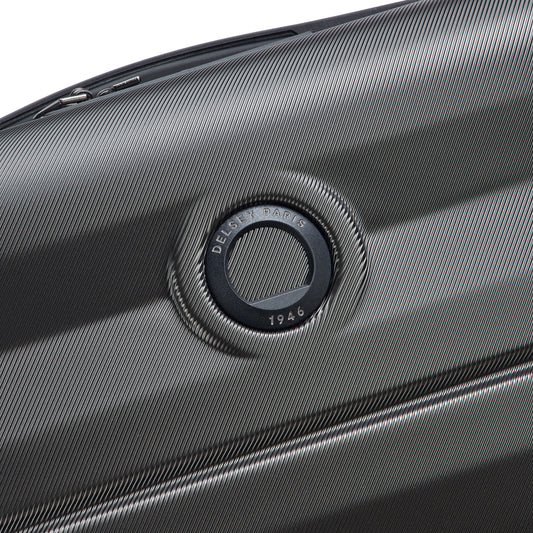 MALA BORDO EXPANSÍVEL 55 CM 4 RODAS DUPLAS - AIR ARMOUR PRETO