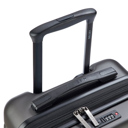 MALA BORDO EXPANSÍVEL 55 CM 4 RODAS DUPLAS - AIR ARMOUR PRETO