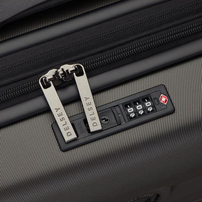 MALA BORDO EXPANSÍVEL 55 CM 4 RODAS DUPLAS - AIR ARMOUR PRETO