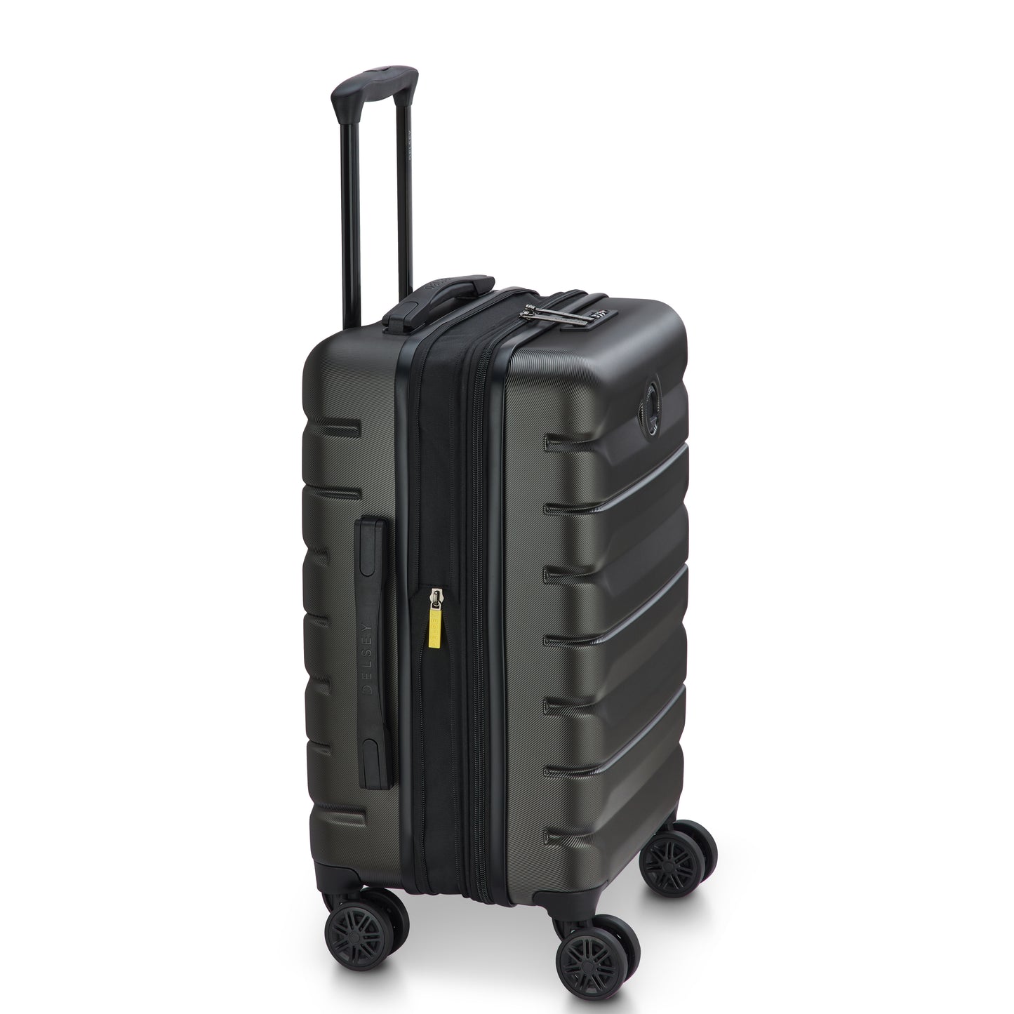 MALA BORDO EXPANSÍVEL 55 CM 4 RODAS DUPLAS - AIR ARMOUR PRETO