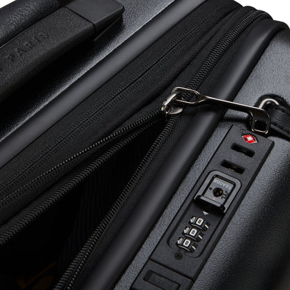 MALA BORDO EXPANSÍVEL - CADENCE PRETO INTENSO