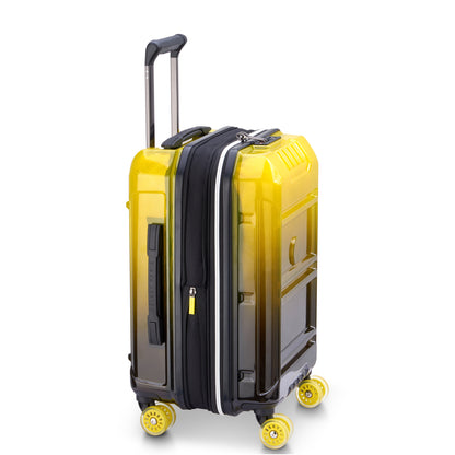 MALA BORDO EXPANSÍVEL - REMPART 2.0 AMARELO TRANSLUCIDO