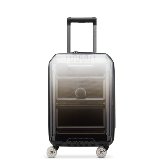 MALA BORDO EXPANSÍVEL - REMPART 2.0 CINZA TRANSLUCIDO