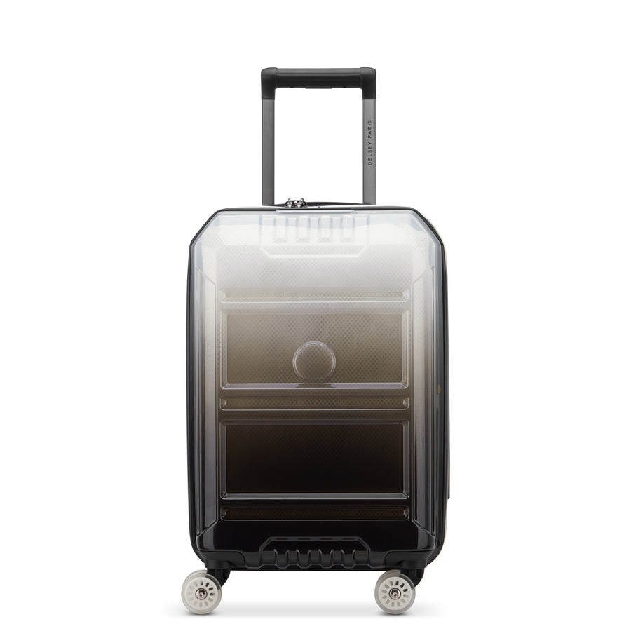 MALA BORDO EXPANSÍVEL - REMPART 2.0 CINZA TRANSLUCIDO