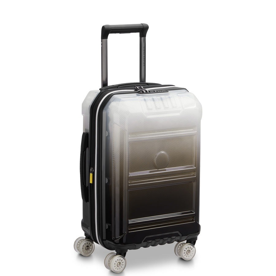 MALA BORDO EXPANSÍVEL - REMPART 2.0 CINZA TRANSLUCIDO