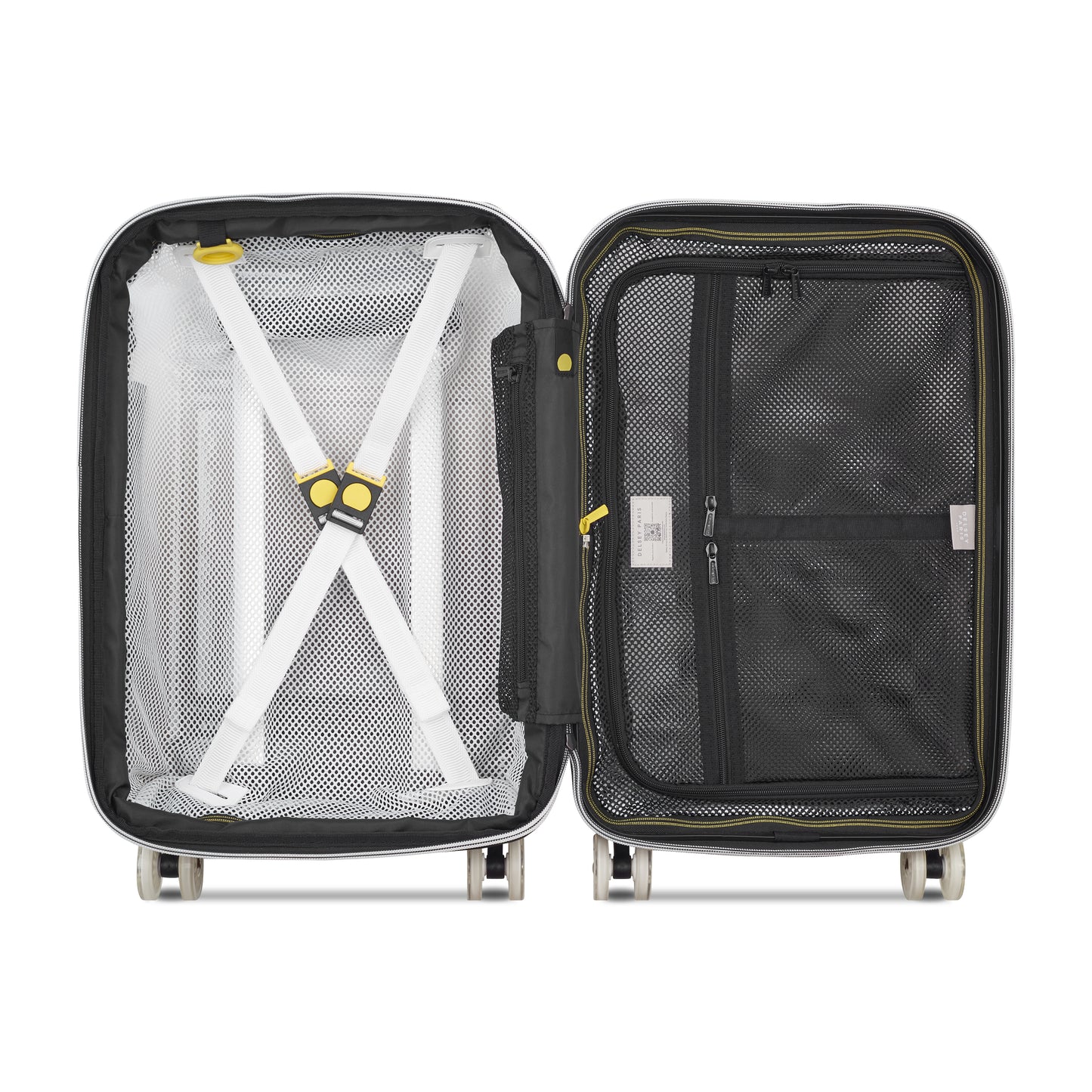 MALA BORDO EXPANSÍVEL - REMPART 2.0 CINZA TRANSLUCIDO