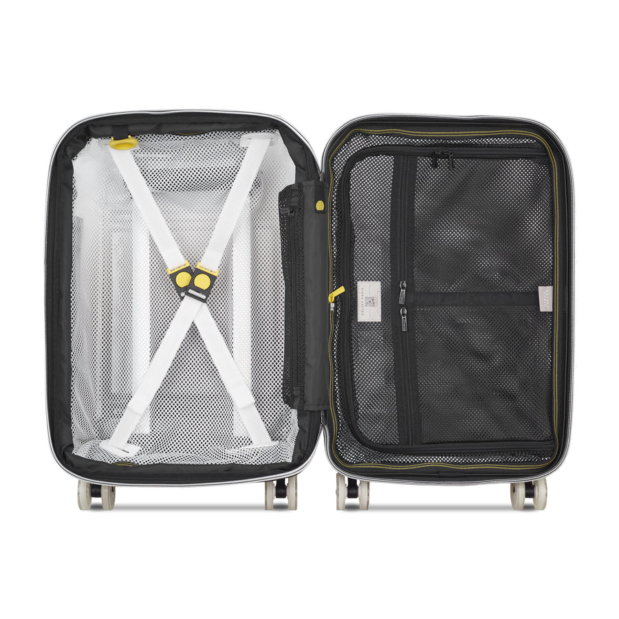 MALA BORDO EXPANSÍVEL - REMPART 2.0 CINZA TRANSLUCIDO