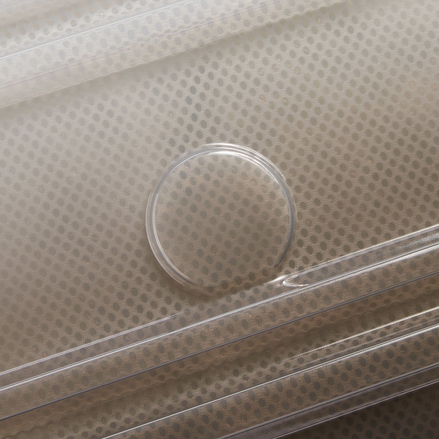 MALA BORDO EXPANSÍVEL - REMPART 2.0 CINZA TRANSLUCIDO