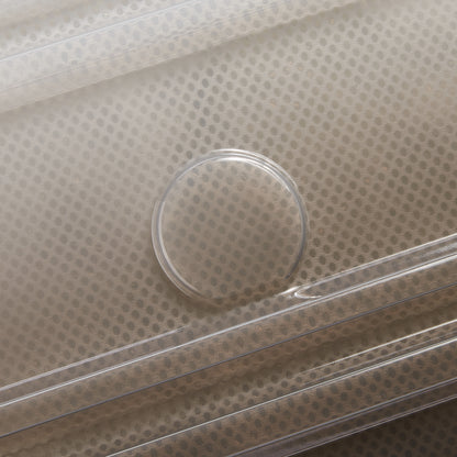 MALA BORDO EXPANSÍVEL - REMPART 2.0 CINZA TRANSLUCIDO