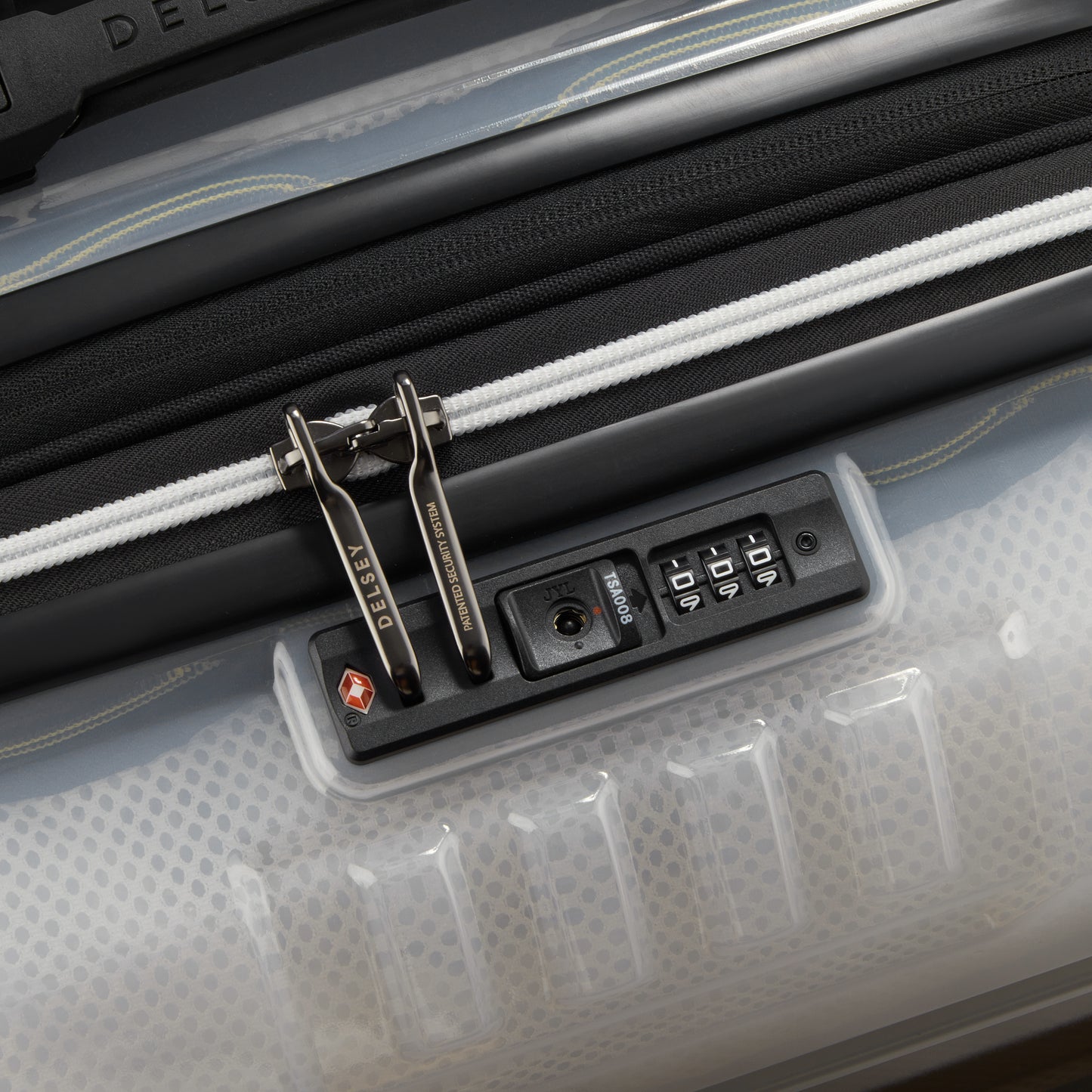 MALA BORDO EXPANSÍVEL - REMPART 2.0 CINZA TRANSLUCIDO