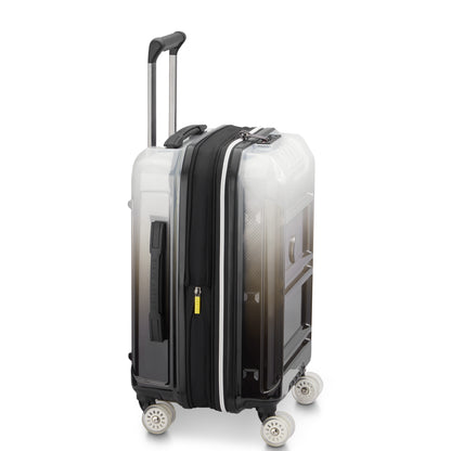 MALA BORDO EXPANSÍVEL - REMPART 2.0 CINZA TRANSLUCIDO