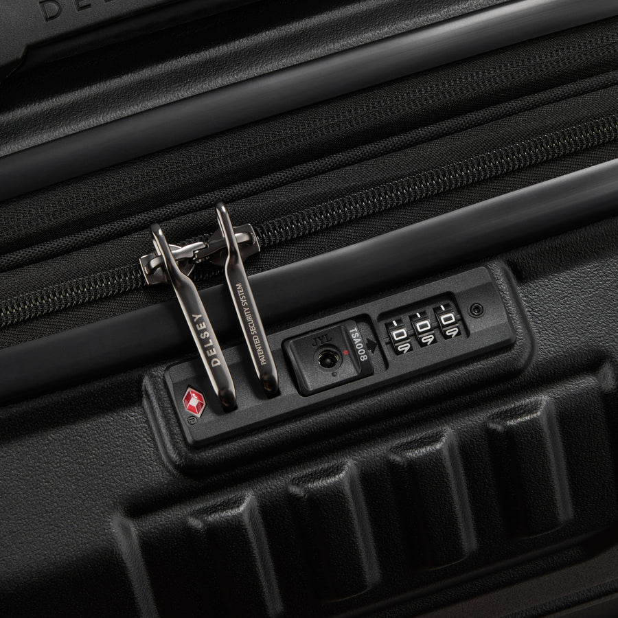 MALA BORDO EXPANSÍVEL - REMPART 2.0 PRETO