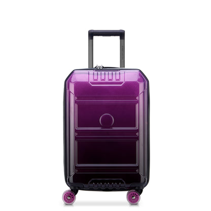 MALA BORDO EXPANSÍVEL - REMPART 2.0 VIOLETA TRANSLUCIDO